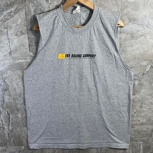 Y2K Fox Racing grey tank top Men's Size XL #racing #motocross #biker